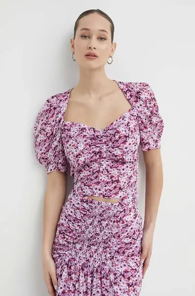 Blúzka s prímesou hodvábu IRO