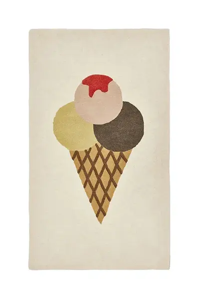 Vlnený koberec OYOY Yummy 140 x 80 cm