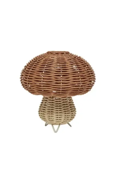 Stolná lampa OYOY Rattan Night Light