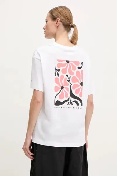 Bavlnené tričko Columbia Rolling Bend