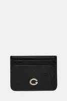 Kožené puzdro na karty Guess