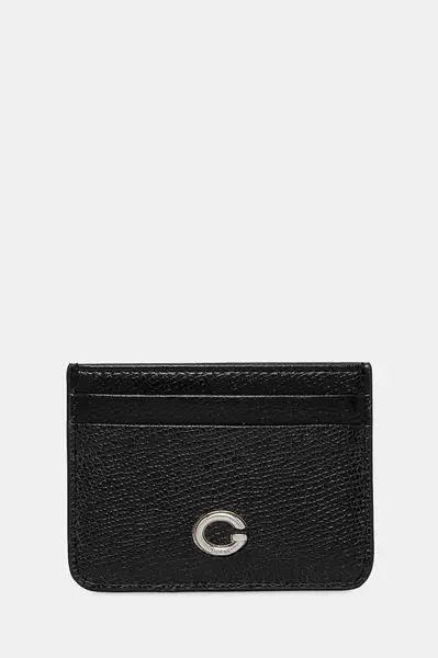 Kožené puzdro na karty Guess