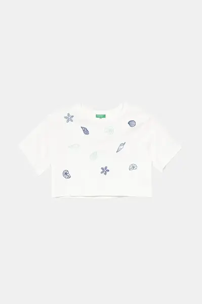 Detské bavlnené tričko United Colors of Benetton