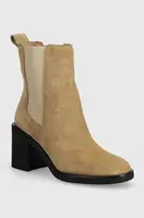 Semišové topánky BOSS Camy