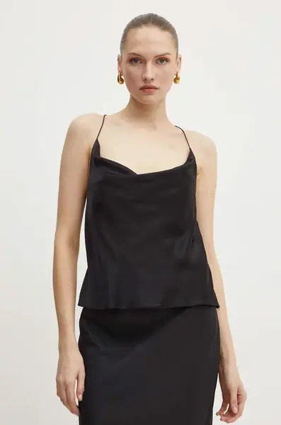 Hodvábny top Custommade Yuliana