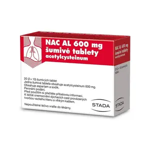 NAC AL 600 mg šumivé tablety 20 kusů