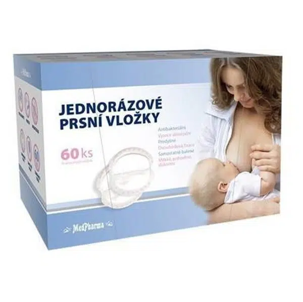 MEDPHARMA Jednorázové prsní vložky 60 kusů