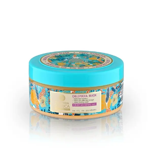 NATURA SIBERICA Rakytníková maska pro suché a normální vlasy 300 ml