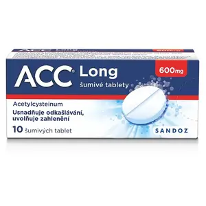 ACC LONG 600 mg 10 šumivých tablet