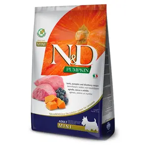 N&D Pumpkin Adult Lamb & Blueberry Adult Mini pro malá plemena psů 2,5 kg
