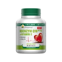 BIO PHARMA Koenzym Q10 forte 60 mg + vitamín E 60+60 tobolek