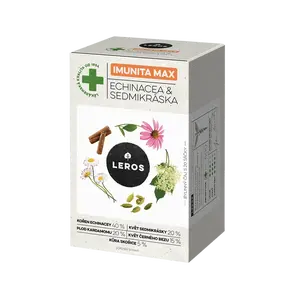 LEROS Imunita max echinacea & sedmikráska 20 sáčků