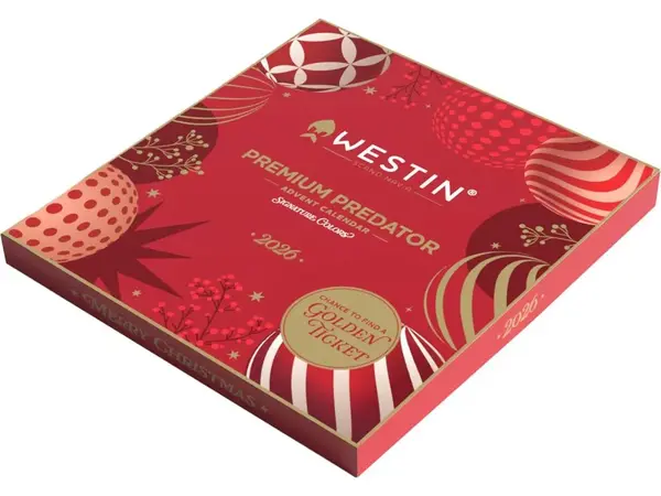 Westin adventní kalendář 2026 premium predator advent calendar 24 box