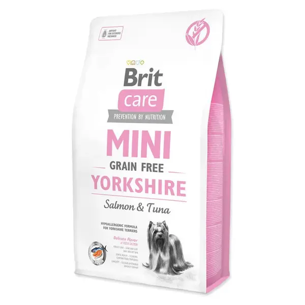 BRIT Care Mini Grain Free Yorkshire granule pro jorkšírské teriéry, Hmotnost balení: 7 kg