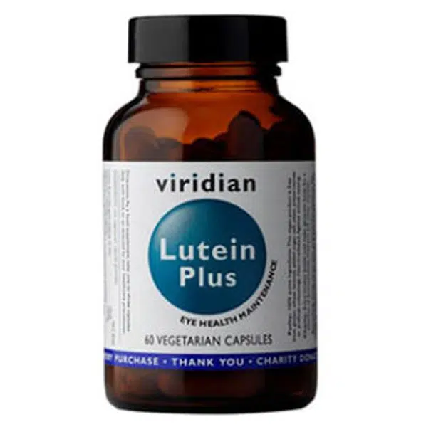 VIRIDIAN Nutrition Lutein Plus 60 kapslí