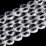Transparent Glass Beads Strands