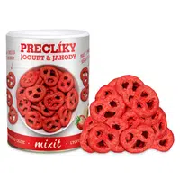MIXIT Preclíky jogurtová čokoláda s jahodami 250 g