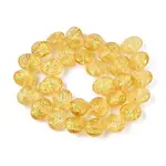 Handmade Foil Lampwork Beads Strands