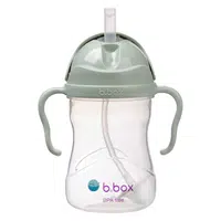 B.BOX Hrneček s brčkem zelený 240 ml