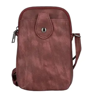 Dámska crossbody kabelka vínová - MaxFly Jamie
