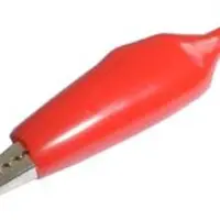 Krokosvorka  velká s bužírkou červená L=55mm