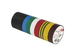 Páska izolační PVC 19mm/20m barevný mix EMOS 10ks