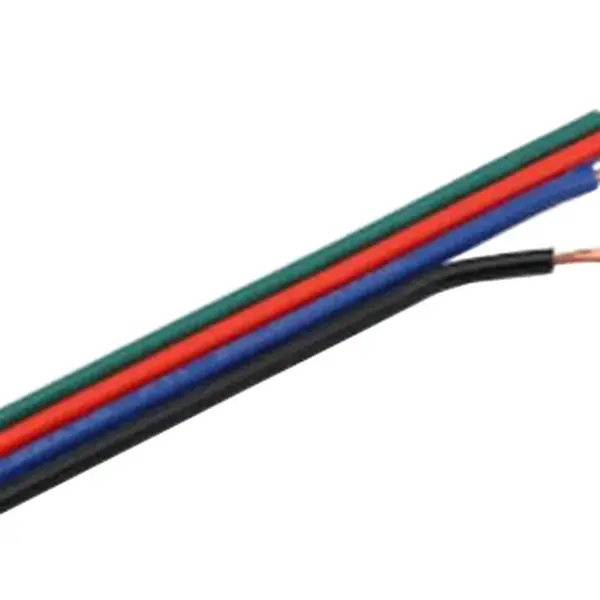 RGB kabel pro LED pásek 4 x 0,3 mm2