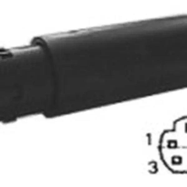 Zdířka MINI DIN  4kolík kabel