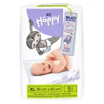 BELLA HAPPY Baby přebalovací podložky 60x90cm 5 kusů