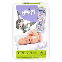 BELLA HAPPY Baby přebalovací podložky 60x90cm 5 kusů