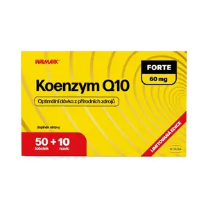 WALMARK Koenzym Q10 forte 60 mg 50 + 10 tobolek NAVÍC
