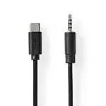 Kabel USB-C - Jack 3,5mm NEDIS CCGB65950BK10