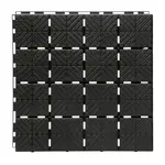 Dlaždice zahradní EASY SQUARE černá 40x40cm - 1,5m2