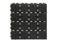Dlaždice zahradní EASY SQUARE černá 40x40cm - 1,5m2
