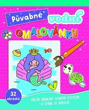 Půvabné vodní omalovánky (poškozené)