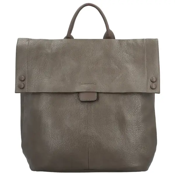 Trendy dámský koženkový batoh Fantos, camel