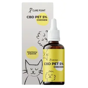 CURE POINT CBD Pet 5% Olej pro psy a kočky Chicken 10 ml