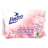 LINTEO Vlhčené odličující ubousky vyživující 25 ks