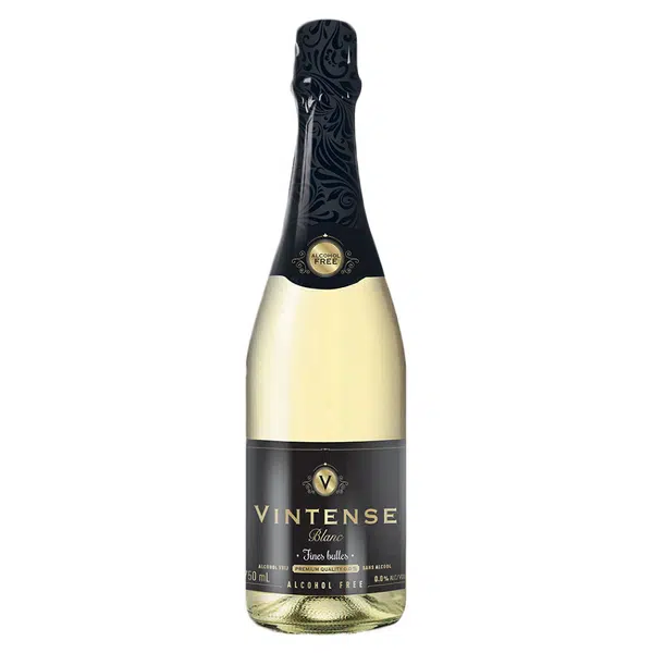 VINTENSE Jemně šumivé nealkoholické víno bílé 750 ml