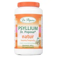 DR. POPOV Psyllium natur 120 kapslí