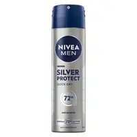 NIVEA Silver Protect Quick Dry Antiperspirant ve spreji pro muže 150 ml