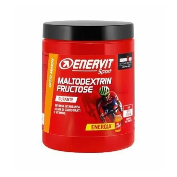 ENERVIT Maltodextrin Fructose energetický koncentrát v prášku pomeranč 500 g