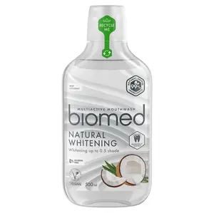 BIOMED Ústní voda Natural Whitening 500 ml