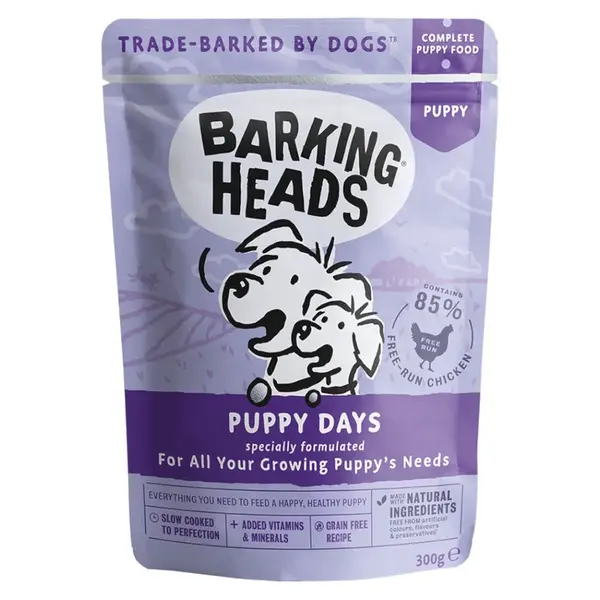 BARKING HEADS Puppy Days kapsička pro štěňata 300 g