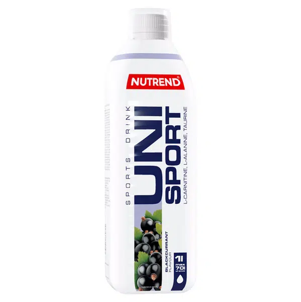 NUTREND Unisport hypotonický sportovní nápoj černý rybíz 1000 ml
