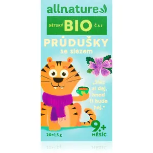 Allnature Dětský čaj BIO Průdušky se slézem čaj v BIO kvalitě 20x1.5 g