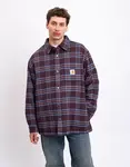 Carhartt WIP Baird Shirt Jacket Baird Check, Palisander M