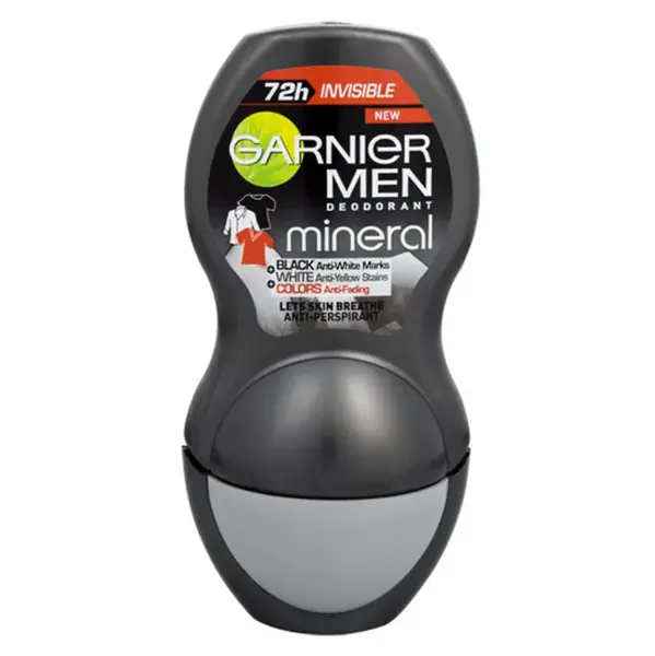 GARNIER Men Mineral Invisible antiperspirant Roll-on  50 ml