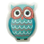 MODOM Hřejivý gelový polštářek sovička modrá