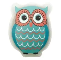 MODOM Hřejivý gelový polštářek sovička modrá